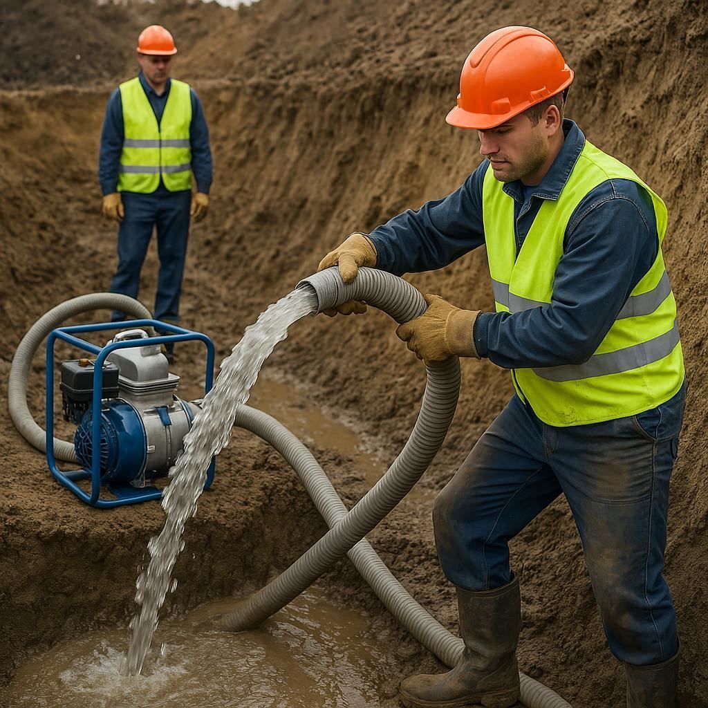 Услуги водопонижения в Высоцке